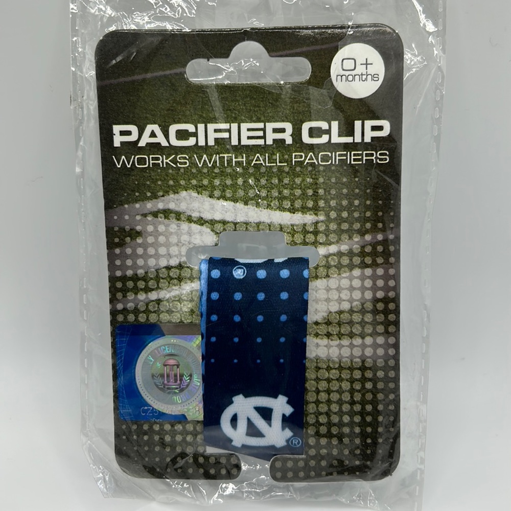 UNC Pacifier Clip